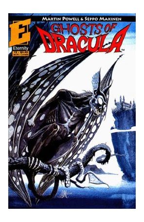 Ghosts of Dracula 3 published by Eternity with cover art by Seppo Makinen