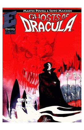 Ghosts of Dracula 4 published by Eternity with cover art by Seppo Makinen