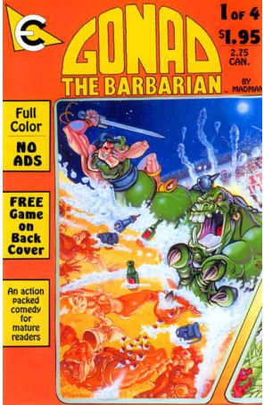 Gonad the Barbarian 1 published by Eternity