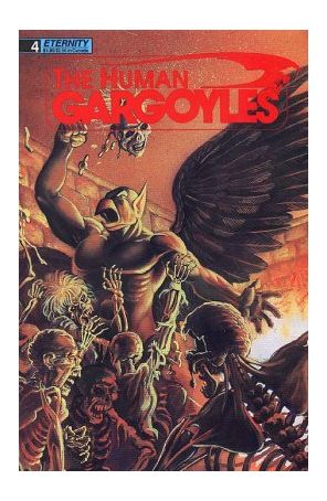 The Human Gargoyles 4 published by Eternity with cover art by Madman