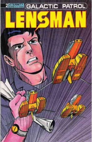 Lensman: Galactic Patrol 2 published by Eternity with cover art by Tim Eldred