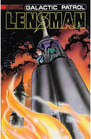 Lensman: Galactic Patrol 3 published by Eternity with cover art by Tim Eldred
