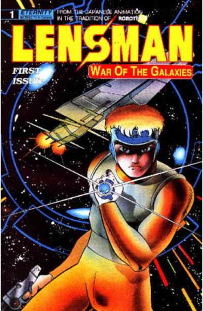Lensman: War of the Galaxies 1 published by Eternity with cover art by Greg Espinoza