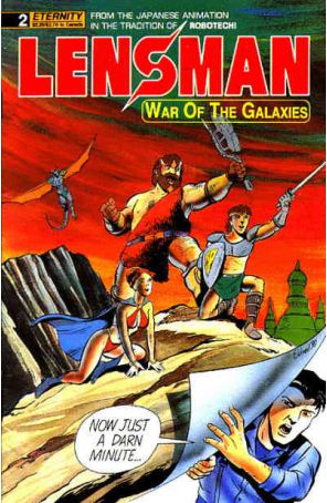 Lensman: War of the Galaxies 2 published by Eternity with cover art by Tim Eldred