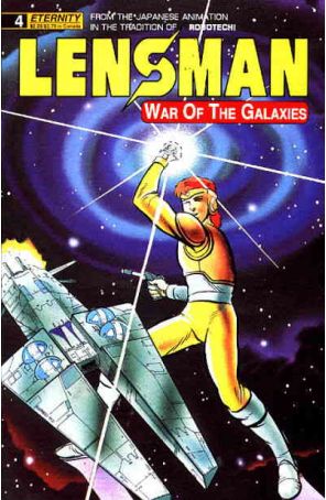 Lensman: War of the Galaxies 4 published by Eternity with cover art by Tim Eldred