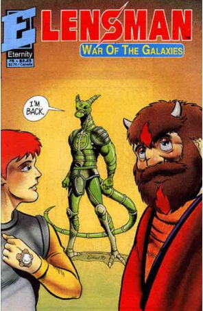 Lensman: War of the Galaxies 5 published by Eternity with cover art by Tim Eldred