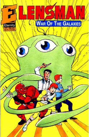 Lensman: War of the Galaxies 7 published by Eternity with cover art by Tim Eldred