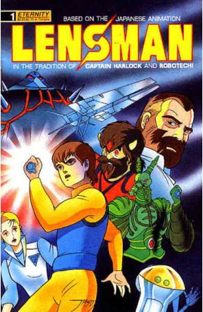 Lensman 1 published by Eternity with cover art by Jason Waltrip