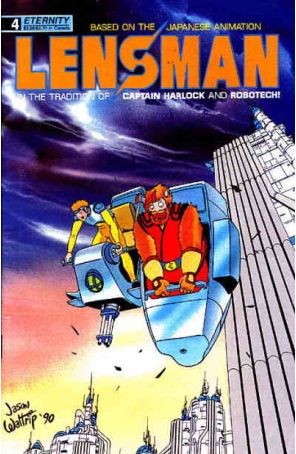 Lensman 4 published by Eternity with cover art by Jason Waltrip