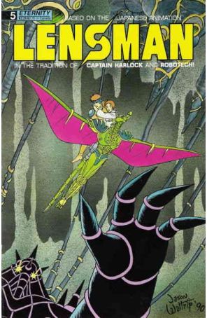 Lensman 5 published by Eternity with cover art by Jason Waltrip