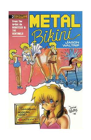 Metal Bikini 2 published by Eternity with cover art by Jason Waltrip