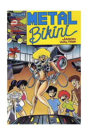 Metal Bikini 3 published by Eternity with cover art by Jason Waltrip