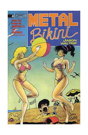 Metal Bikini 4 published by Eternity with cover art by Jason Waltrip