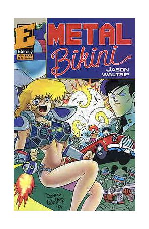 Metal Bikini 5 published by Eternity with cover art by Jason Waltrip