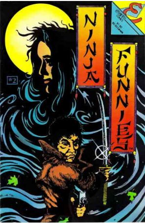 Ninja Funnies 2 published by Eternity with cover art by Dale W. Berry