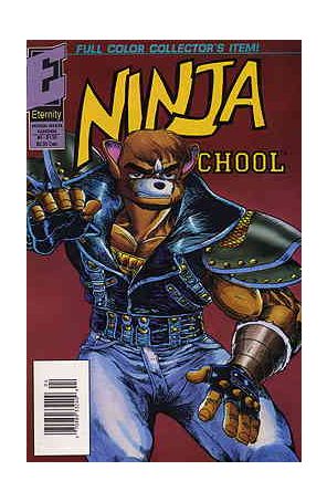 Ninja High School in Color 4 published by Eternity with cover art by Ben Dunn
