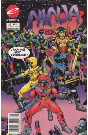 Ninja High School in Color 9 (Newsstand) published by Eternity