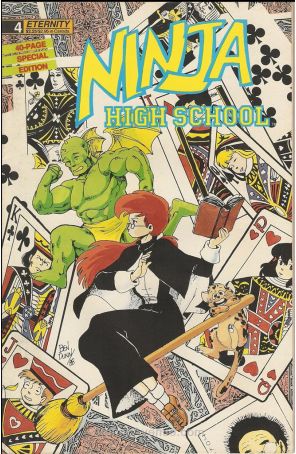 Ninja High School: The Special Edition 4 published by Eternity with cover art by Ben Dunn