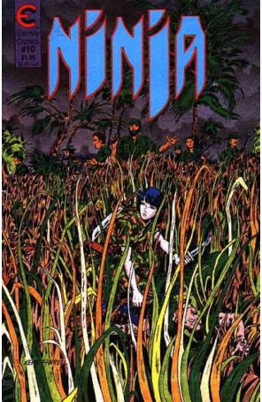 Ninja 10 published by Eternity with cover art by Kevin Farrell