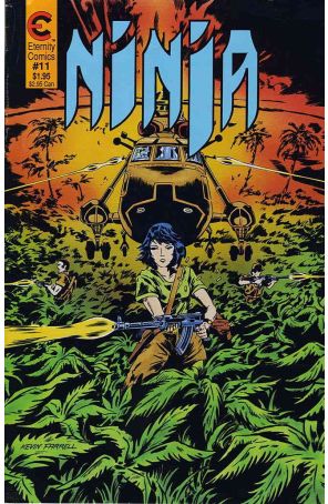 Ninja 11 published by Eternity with cover art by Kevin Farrell