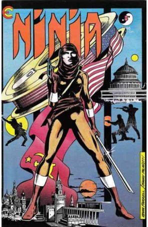 Ninja 8 published by Eternity with cover art by Kevin Farrell
