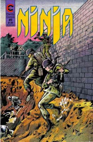 Ninja 9 published by Eternity with cover art by Kevin Farrell