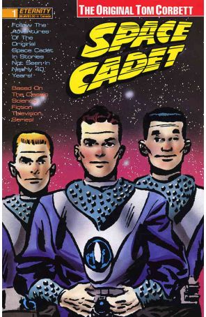 The Original Tom Corbett 1 published by Eternity with cover art by Ray Bailey