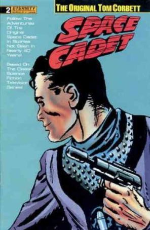 The Original Tom Corbett 2 published by Eternity with cover art by Ray Bailey