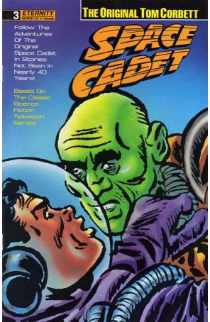 The Original Tom Corbett 3 published by Eternity with cover art by Ray Bailey