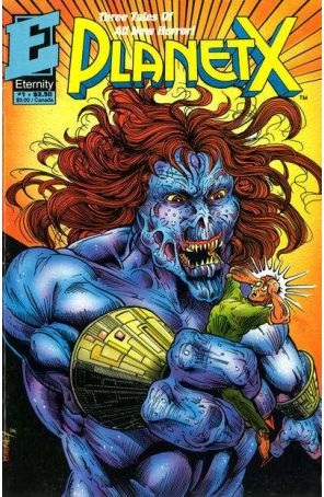 Planet-X 1 published by Eternity with cover art by Doug Wheatley