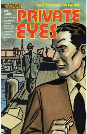 Private Eyes 4 published by Eternity with cover art by John Spranger