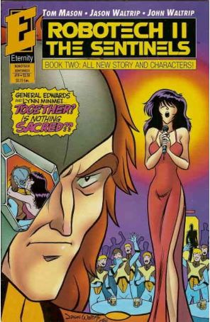 Robotech II: The Sentinels Book II 19 published by Eternity with cover art by Jason Waltrip