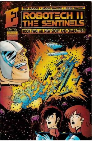 Robotech II: The Sentinels Book II 21 published by Eternity with cover art by Jason Waltrip