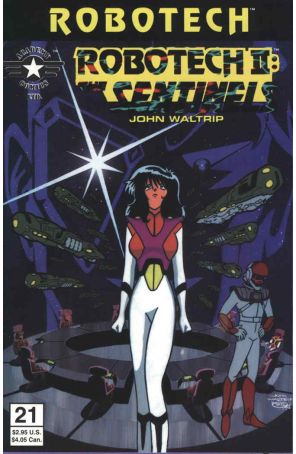 Robotech II: The Sentinels Book III 21 published by Academy with cover art by John Waltrip