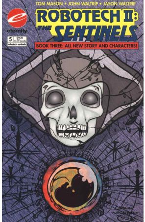 Robotech II: The Sentinels Book III 5 published by Eternity with cover art by Jason Waltrip