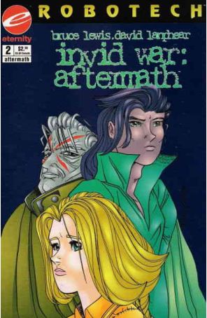Robotech: Invid War Aftermath 2 published by Eternity with cover art by Bruce Lewis