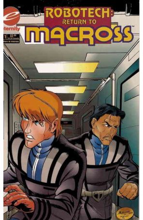 Robotech: Return to Macross 11 published by Eternity with cover art by Brandon McKinney
