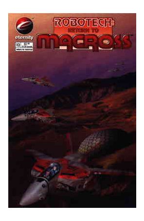 Robotech: Return to Macross 12 published by Eternity with cover art by Michael Dashow