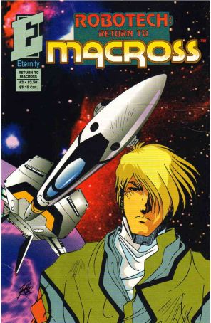Robotech: Return to Macross 2 published by Eternity with cover art by Mujib Rahiman