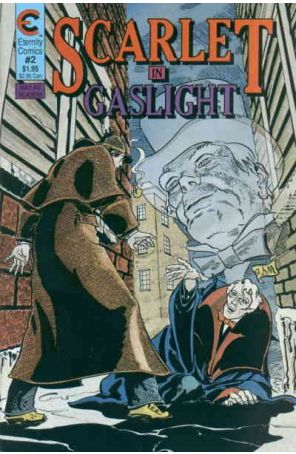 Scarlet in Gaslight 2 published by Eternity with cover art by Seppo Makinen