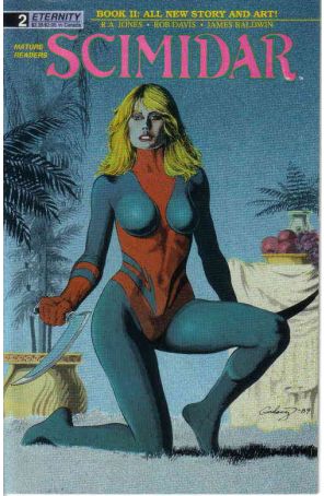 Scimidar Book II 2 published by Eternity with cover art by Paul Gulacy