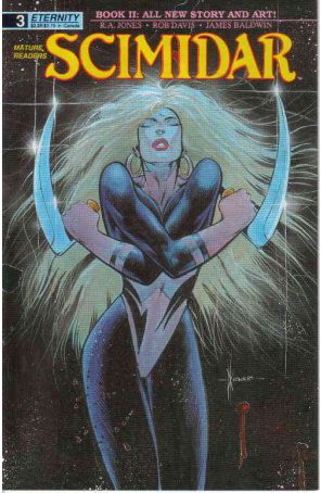 Scimidar Book II 3 published by Eternity with cover art by Dale Keown
