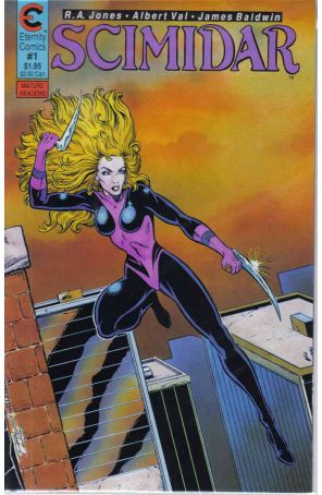 Scimidar 1 published by Eternity with cover art by Ron Lim