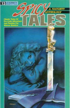 Spicy Tales 13 published by Eternity with cover art by Madman
