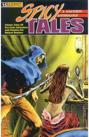 Spicy Tales 15 published by Eternity with cover art by Ken Hooper