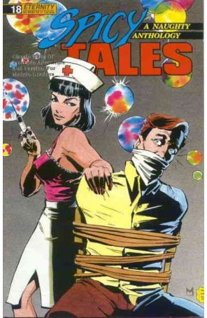 Spicy Tales 18 published by Eternity with cover art by Andy Kuhn