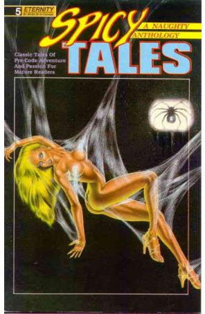 Spicy Tales 5 published by Eternity with cover art by Steve Martin