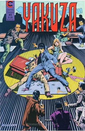 Yakuza 3 published by Eternity with cover art by Kevin Farrell