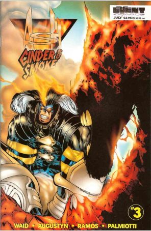 Ash: Cinder And Smoke 3A published by Event with cover art by Humberto Ramos
