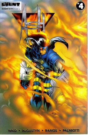 Ash: Cinder And Smoke 4A published by Event with cover art by Humberto Ramos